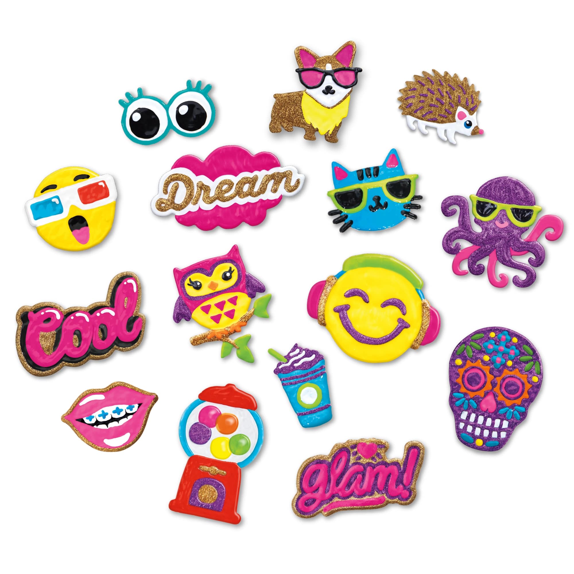 Cra-Z-Art Cra-Z-Gels 3D Sticker Art Deluxe Kit